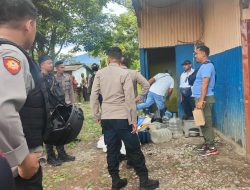 Polres Jayawijaya Amankan Pelaku Pembuat Minuman Keras di Jalan Jb. Wenas Wamena