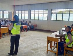 Polres Jayawijaya Ajak Siswa SMA YPPGI Wamena Jadi Pelopor Tertib Berlalu Lintas