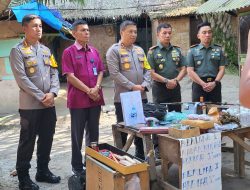 Pangdam I/BB Bersama Kapoldasu Gerebek Sarang Narkoba di Deliserdang