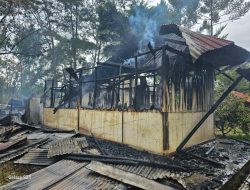 Polisi Selidiki Kasus Kebakaran Bangunan Dapur Komisi Penanggulangan Aids Wamena