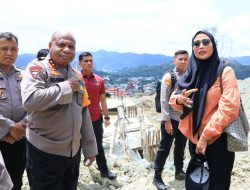 Kapolda Papua Tinjau Pembangunan Pengembangan Rumah Sakit Bhayangkara Tk. II Jayapura