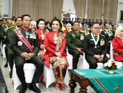 157 Pati TNI AD Ikuti Wisuda Purna Wira Pati di Akademi Militer