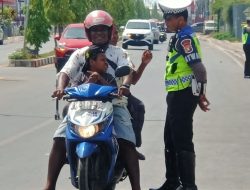 Gencarkan KRYD 2023, Polres Merauke Tingkatkan Imbauan dan Penindakan Pelanggar Lalu Lintas