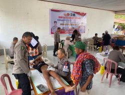 Warga Poso Antusias Ikuti Bhakti Kesehatan Satgas Operasi Madago Raya