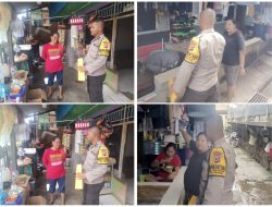 Jelang Pemilu Cegah Hoax, Bhabinkamtibmas Minta Warga Jangan Mudah Terprovokasi