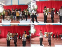 Sat Lantas Polresta Sosialisasikan Tertib Berlalulintas Ke Mahasiswa Gereja Baptis