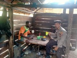 Upaya Cooling System Jelang Pemilu 2024, Polisi di Merauke Gencar Lakukan Silahturahmi Kamtibmas