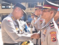Kapolresta Sertijabkan Kasat Samapta Dan Pengukuhan Kasat Reskrim & Kasat Narkoba