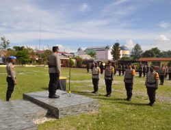 Kapolres Jayawijaya Serahkan 4 Unit Motor Bantuan Kabaharkam Polri Kepada Bhabinkamtibmas