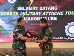 Kodam I/BB Terima Kunjungan Kehormatan Delegasi Military Attache Tour 2023