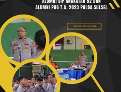 Karo SDM Beri Arahan dan Motivasi Kepada Lulusan SIP dan PAG TA. 2023 Polda Sulsel