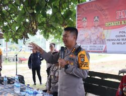 Melalui Para-Para Numbay, Kapolresta Bahas Kamtibmas Bersama Warga Skouw