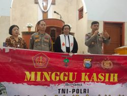 Polda Sulsel Gelar Minggu Kasih di Gereja Toraja, Warga Minta Polisi Hadir Saat Macet