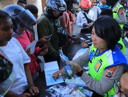 Ditlantas Polda Papua Gencarkan KRYD untuk Tingkatkan Kamseltibcarlantas dan Kawasan Tertib Lalu Lintas