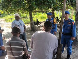 Sat Polairud Polresta Ajak Warga Jaga Kamtibmas Jelang Pemilu