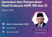 Wapres Akan Serahkan Hasil Evaluasi Akuntabilitas Kinerja Instansi Pusat-Daerah dari Kementerian PANRB