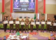 Rakerda Kejati Sulsel 2023 Berakhir, Sejumlah Kejari dan Kacabjari Berkinerja Baik dapat Penghargaan