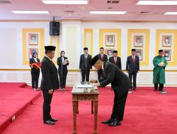 Mendagri Lantik Deputi Bidang Pengelolaan Potensi Kawasan Perbatasan BNPP, Tekankan 3 Fokus Penting