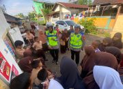 Tekan Angka Lakalantas, Patroli Polwan Satlantas Polres Gowa Terus Lakukan Sosialisasi Tertib Berlalu Lintas ke Pelajar