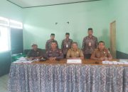 Kapolsubsektor Parigi Hadiri dan Bawa Sambutan di Pemiliham BPD Desa Manimbahoi