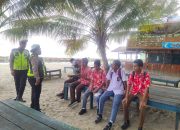 Melalui Para-Para Numbay, Sat Lantas Polresta Himbau Para Pelajar Jaga Kamtibmas