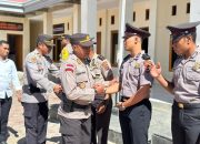 Polres Dogiyai Laksanakan Upacara KPLB Lima Personelnya