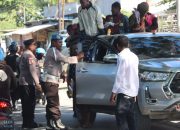 Meminimalisir Angka Kriminalitas Jelang Natal dan Pemilu 2024, Polres Nabire Gelar Razia