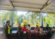 Lewat Para-Para Numbay, Sat Lantas Berikan Himbauan Kamtibmas Kepada Warga Kota Tengah