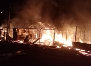 Polisi Tangani Kasus Kebakaran yang Terjadi di Jl. Meranti Kampung Persatuan, Boven Digoel