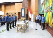 Pimpin Sumpah Jabatan PNS 2023, Sekjen Kemendagri Imbau Pentingnya Terus Tingkatkan Kompetensi