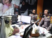 Jelang Nataru dan Pemilu 2024, Kabag Ops dan Ps Kasi Humas Polres Gowa Ikuti Talk Show