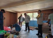 Sambangi Warga Binaan, Bhabinkamtibmas Sampaikan Pesan Kamtibmas Jelang Pemilu dan Nataru