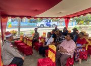 Dinyatakan lulus, Kapolsek Muara Tami Berikan Arahan Kepada Orang Tua Casis Polri