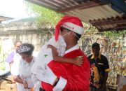 Polisi Santa Polresta Kunjungi Delapan Anak di Hamadi