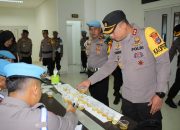 Jelang Sertijab, PJU Polda Sulteng dan Kapolres Jajaran Mendadak di Tes Urine