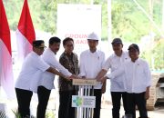 Dampingi Presiden, Menteri ATR/Kepala BPN Tinjau Pembangunan Infrastruktur dan Lakukan Penanaman Pohon di IKN