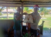 Sambut Perayaan Natal Kapolsek Muara Tami Berikan Tali Asih Kepada Para Ondoafi di Muara Tami