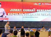 Jumat Curhat, Kapolda Sulteng Dengar Langsung Keluhan Masyarakat Kota Palu