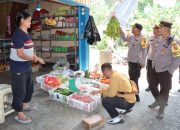 Ops Lilin Cartenz 2023, Kepolisian Resor Puncak Jaya Dirikan Pos Pengamanan di Pasar Nagalomuni Mulia