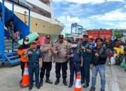 Pos Terpadu Pelabuhan Ops Lilin Cartenz-2023 Polresta Pastikan Penumpang KM. Sinabung Dapatkan Pelayanan Terbaik