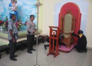 Polres Merauke Gelar Sterilisasi, Jamin Keamanan Ibadah Natal