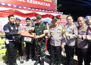 Kapolda Sulteng, Danrem dan Tim Wasops Lilin Kunjungi Pospam Nataru