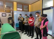Kapolres Gowa Berduka, Kunjungi Istri Anggotanya yang Meninggal Dunia di Rumah Sakit