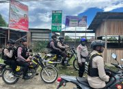 Polres Jayapura Tingkatkan Antisipasi Jelang Pemilu, Patroli Motor Pasukan Dalmas Dikerahkan