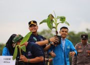 Kapolres Gowa Hadiri Acara Penanaman Perdana Pisang Cavendish
