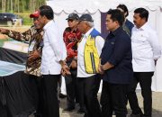 Menteri ATR/Kepala BPN Dampingi Presiden Jokowi Groundbreaking dan Meninjau Kawasan IKN