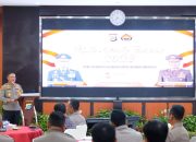 Rilis Akhir tahun 2023 Polda Sulteng, Laka Lantas turun 4% dan 41 Kg Sabu Disita