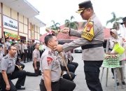 Rayakan Kenaikan Pangkat, ini yang Dilakukan Personel Polres Gowa