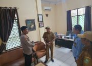 Pastikan Aman, Kapolsek Pattalassang Cek Kesiapan Gudang Logistik di Wilayahnya