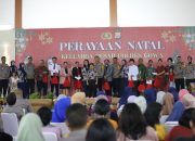 Wujud Toleransi Antar Umat Beragama Polres Gowa Laksanakan Perayaan Natal